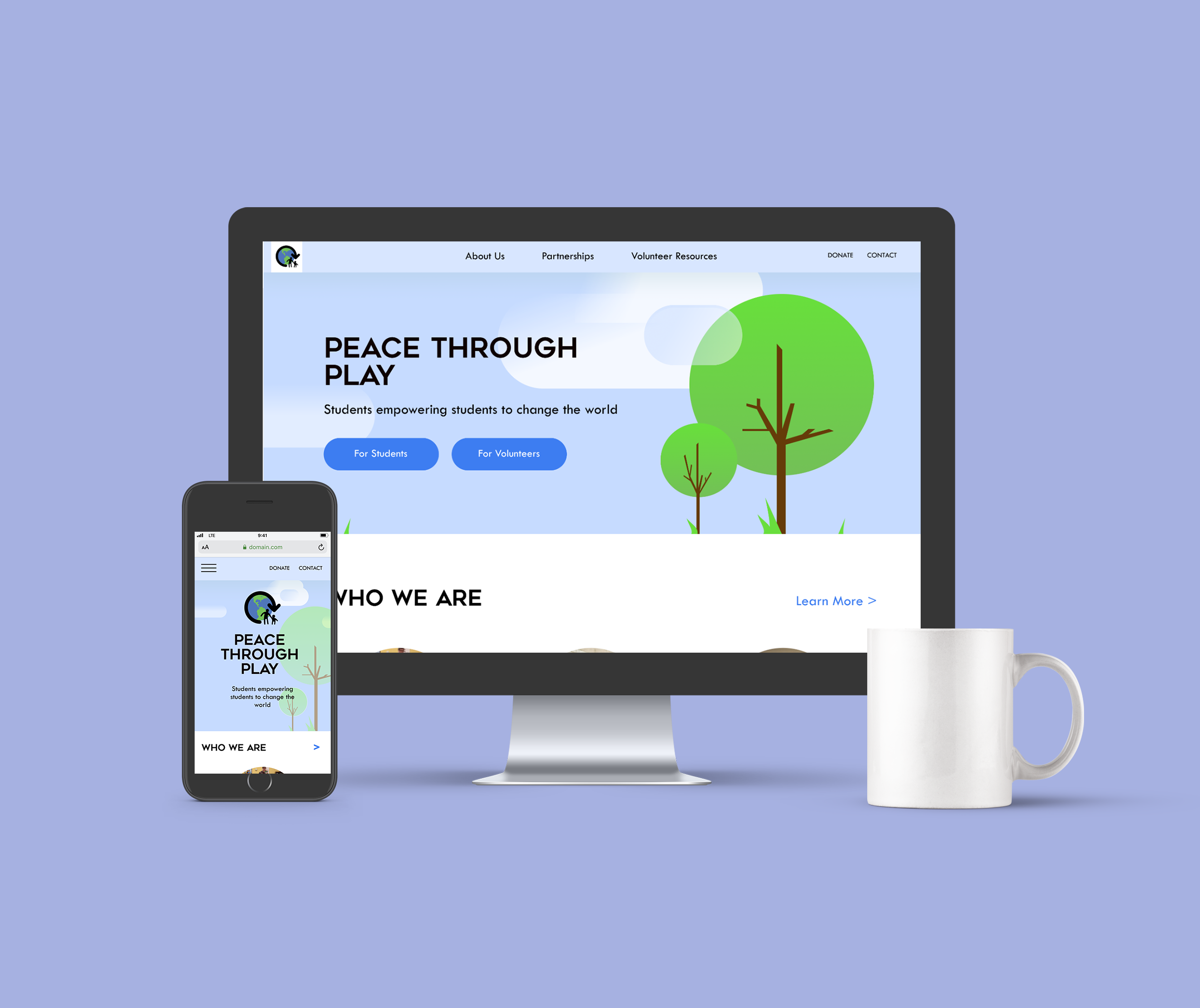 peace through play logo